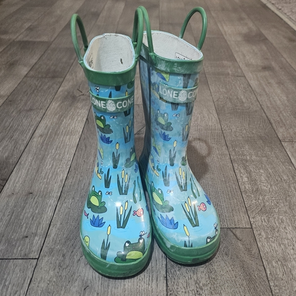 Lone Cone Frog Pond Rain Boots Size 12 Toddle Size